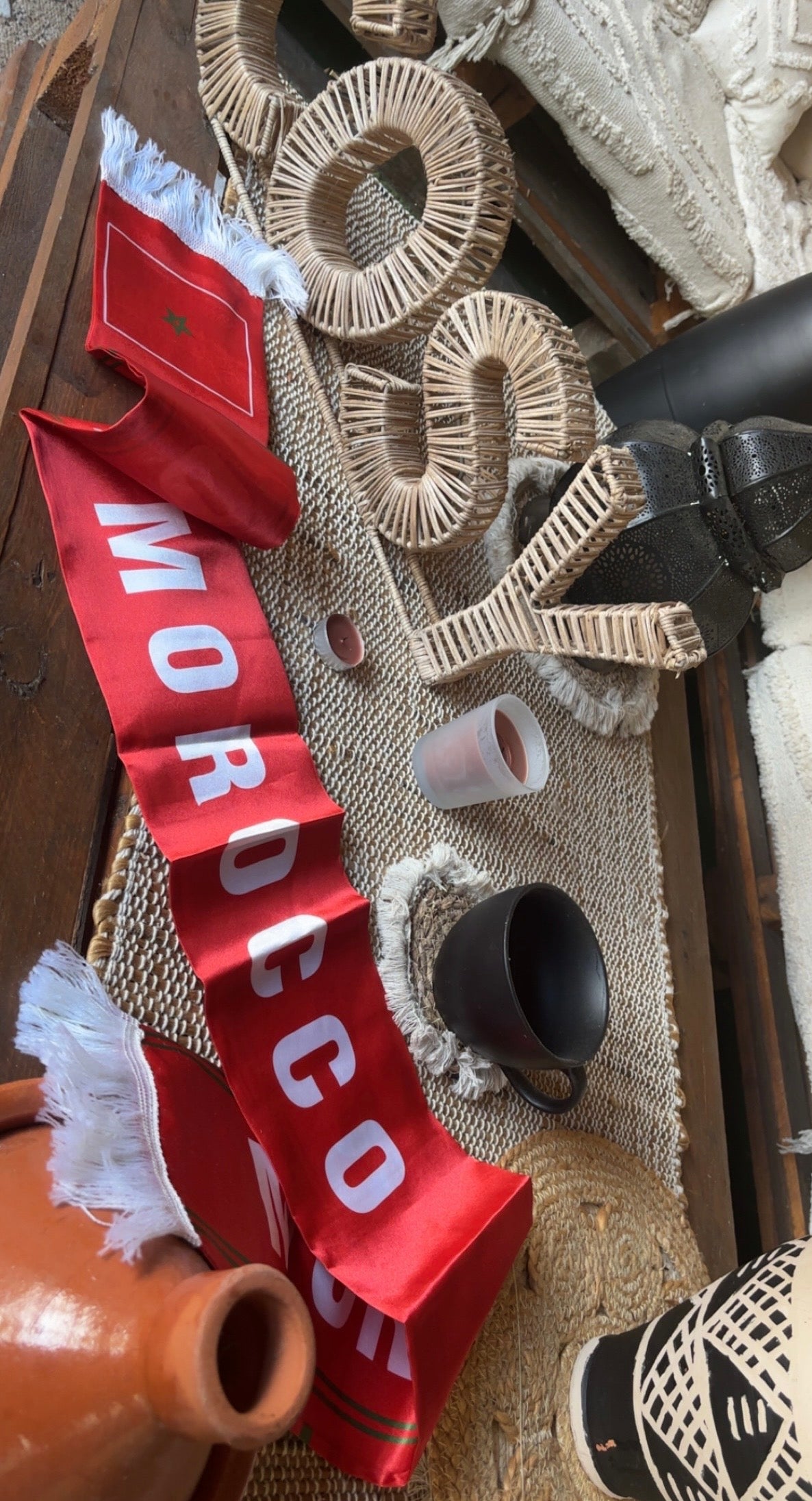 Coffret Supporter Maroc 6 pcs + Sac offert